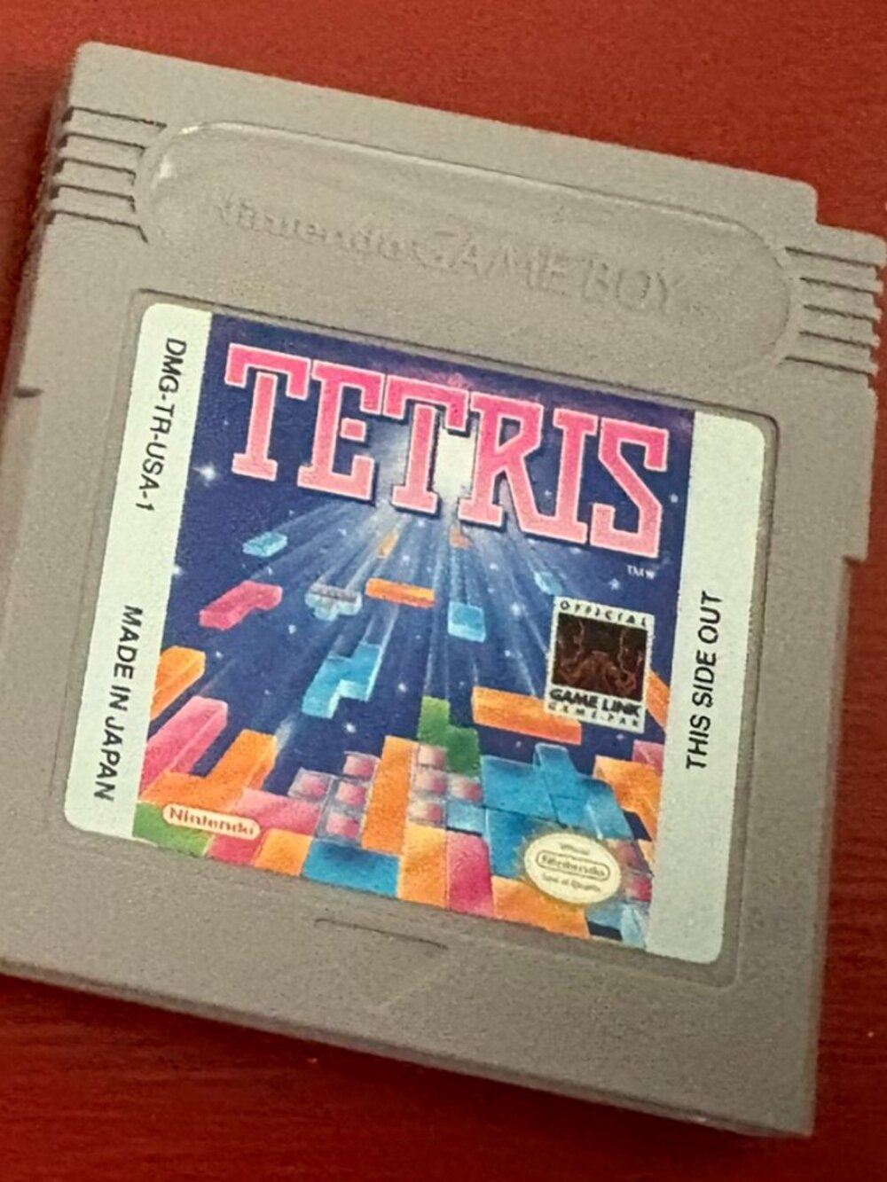 Tetris game for Nintendo
